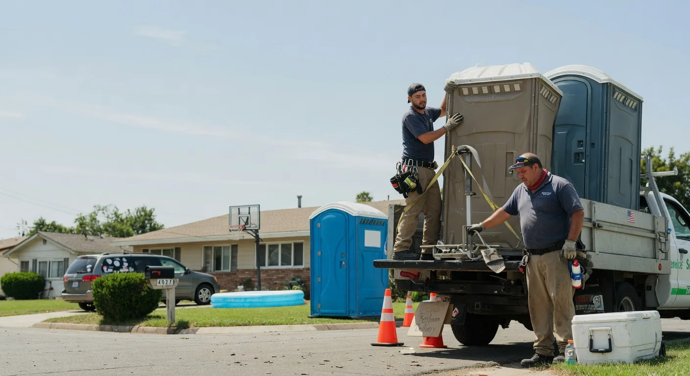 Porta Potty Rental in Deanville, TX near me